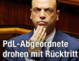 Der italienische Innenminister Angelino Alfano