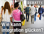 Menschen auf der Straße