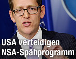 Pr&auml;sidentensprecher Jay Carney
