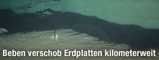 Riss im Meeresboden