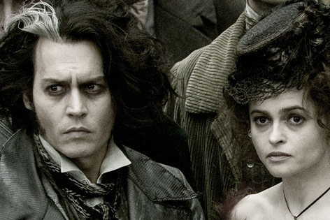© AP/DreamWorks/Warner Bros./Leah Gallo Johnny Depp als Sweeney Todd