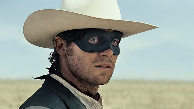 © Disney Enterprises, Inc. and Jerry Bruckheimer Inc. Szene aus dem Film "Lone Ranger" mit Armie Hammer