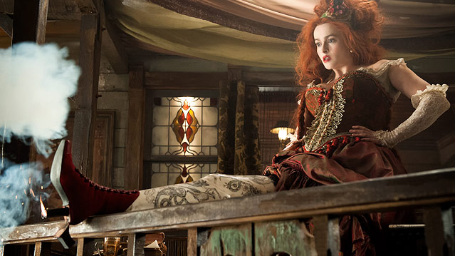 © Disney Enterprises, Inc. and Jerry Bruckheimer Inc. Szene aus dem Film "Lone Ranger" mit Helena Bonham Carter