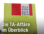 Altes Schild der Telekom Austria