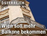 Haus mit Balkon in Wien