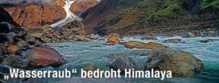Fluss im Himalaya