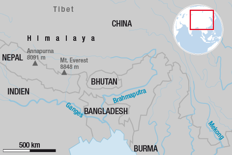 Kate der Himalaya-Region