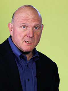 © Reuters/Lucas Jackson Microsoft CEO Steve Ballmer