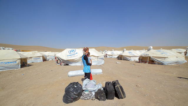 © Reuters Camp mit Flüchtlingen aus Syrien