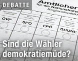Wahlzettel