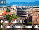 Blick auf Rom