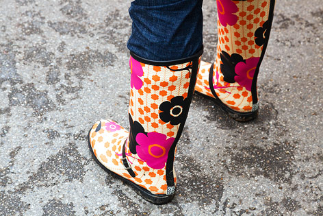 © Fotolia/Max Herlitschka Füße in Gummistiefel