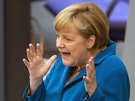 Deutsche Bundeskanzlerin Angela Merkel