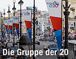 G20-Fahnen