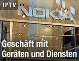 Wegweiser mit der Aufschrift "Nokia"