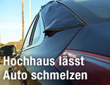 Beschädigter Jaguar