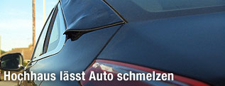 Beschädigter Jaguar