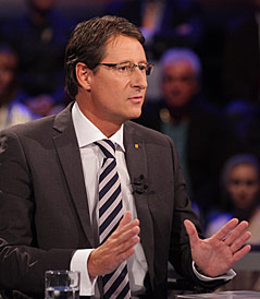 © ORF/Milenko Badzic Josef Bucher im ORF-TV-Duell