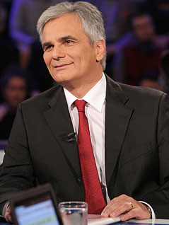© ORF/Milenko Badzic Bundeskanzler Werner Faymann