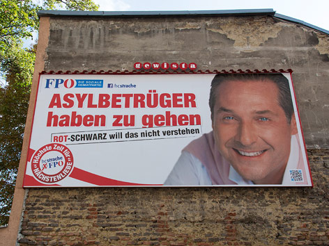 Wahlplakat der FPÖ