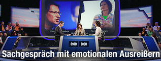 Eva Glawischnig, Josef Bucher