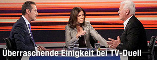 HC Strache und Frank Stronach