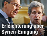 John Kerry und Sergej Lawrow