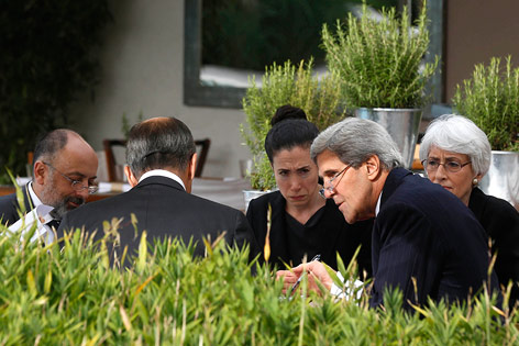 John Kerry und Sergej Lawrow
