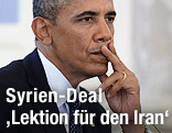 US-Pr&auml;sident Barack Obama