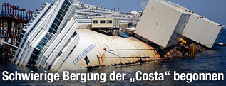 Wrack der Costa Concordia