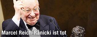 Literaturkritiker Marcel Reich-Ranicki
