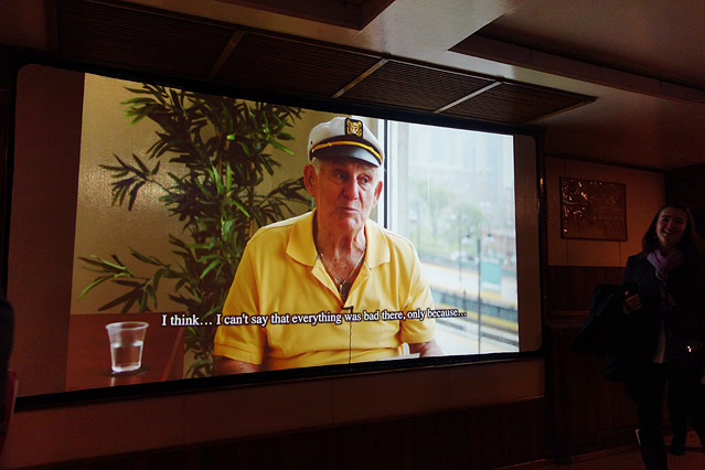 © ORF.at/Simon Hadler Video-Projektion