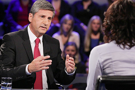 © ORF/Milenko Badzic ÖVP-Spitzenkandidat Michael Spindelegger