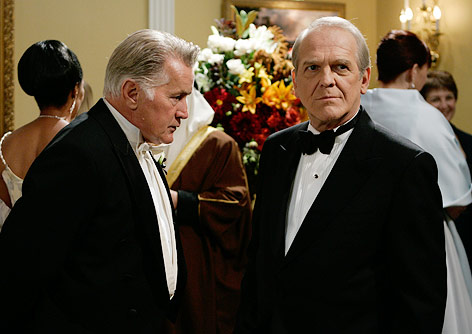 © AP/NBC Martin Sheen und John Spencer in "The West Wing"
