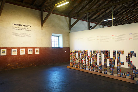 © ORF.at/Simon Hadler Ausstellungsansicht von „Liquid Assets“