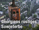 Gondel im georgischen Chiatura