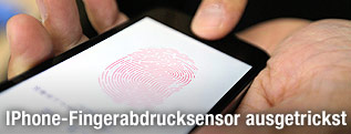 IPhone 5S mit Fingerabdrucksensor