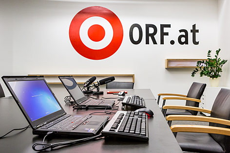 Interview-Raum bei ORF.at