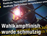 Wahlplakat zeigt Einbrecher