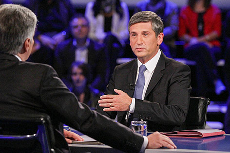 © ORF/Milenko Badzic Vizekanzler und ÖVP-Spitzenkandidat Michael Spindelegger