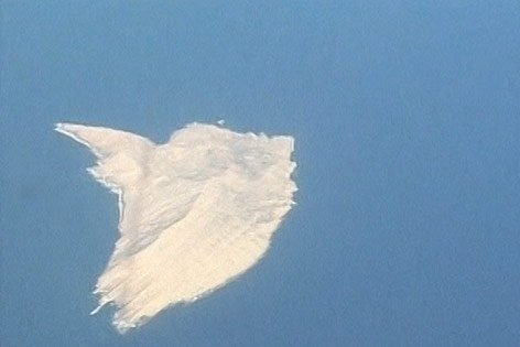 © EBU Luftansicht einer Insel im Meer