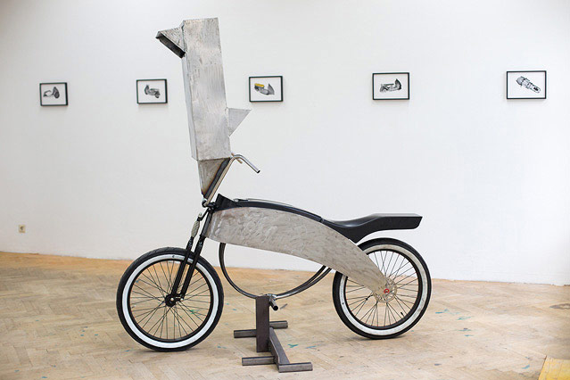 Vienna Design Week Exponat - Fahrrad