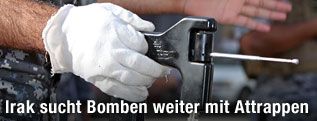 Falscher Bombendedecktor