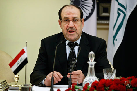 © AP/Saurabh Das Regierungschef Nuri al-Maliki