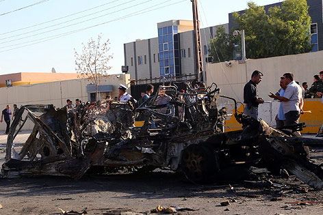 © APA/EPA Anschlag in Erbil