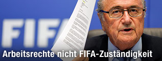 FIFA-Präsident Sepp Blatter
