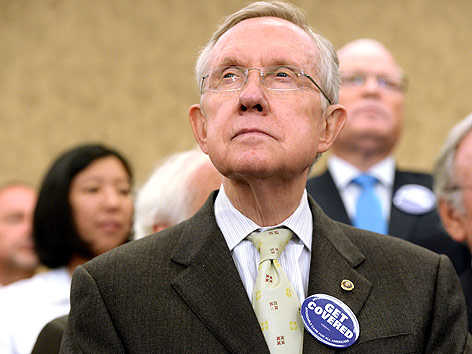 © APA/EPA/Michael Reynolds Majority Leader Harry Reid