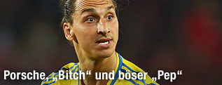 Fu&szlig;ballspieler Zlatan Ibrahimovic