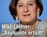 nnenministerin Johanna Mikl-Leitner