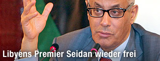 Libyens Premier Ali Seidan